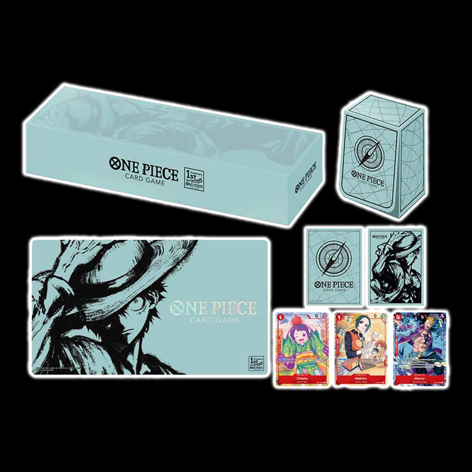 one piece card game japanese 1st anniversary set One Piece card game japanese premium bandai 1st anniversary set (cards