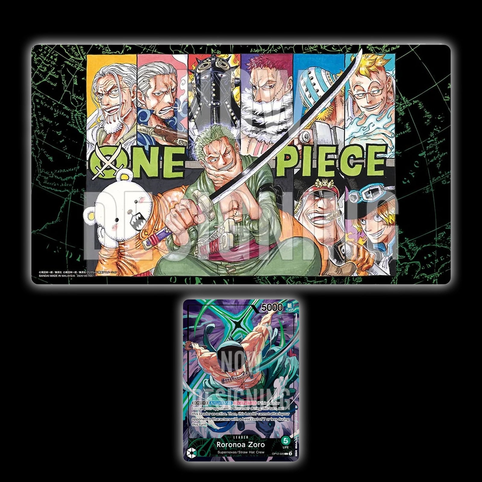 One Piece Card Game Official Playmat Limited Edition Vol.4 - Zoro - BaronCollections One Piece Card Game Official Playmat Limited Edition Vol.4 - Zoro - BaronCollections