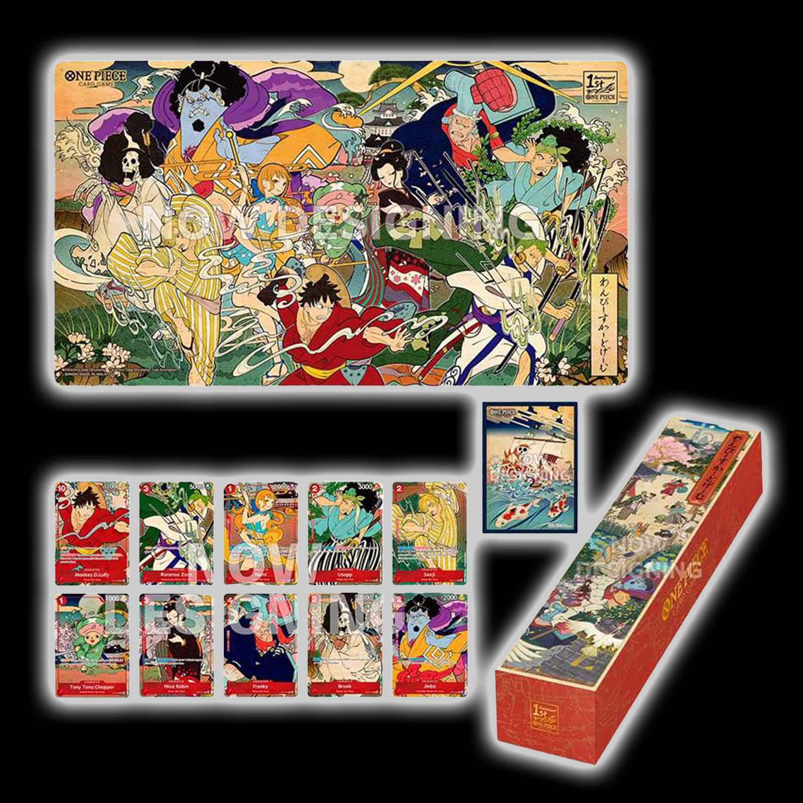 One Piece card game english premium bandai 1st anniversary set