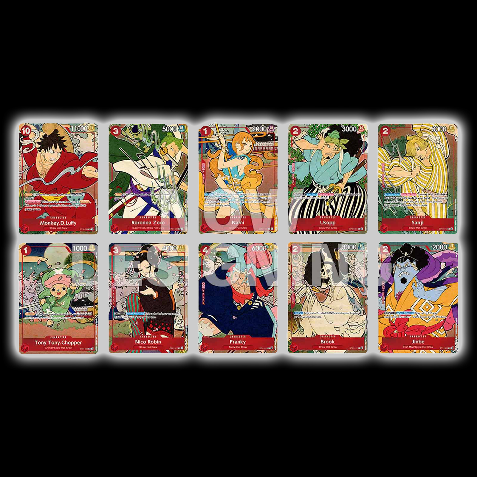 One Piece card game english premium bandai 1st anniversary set