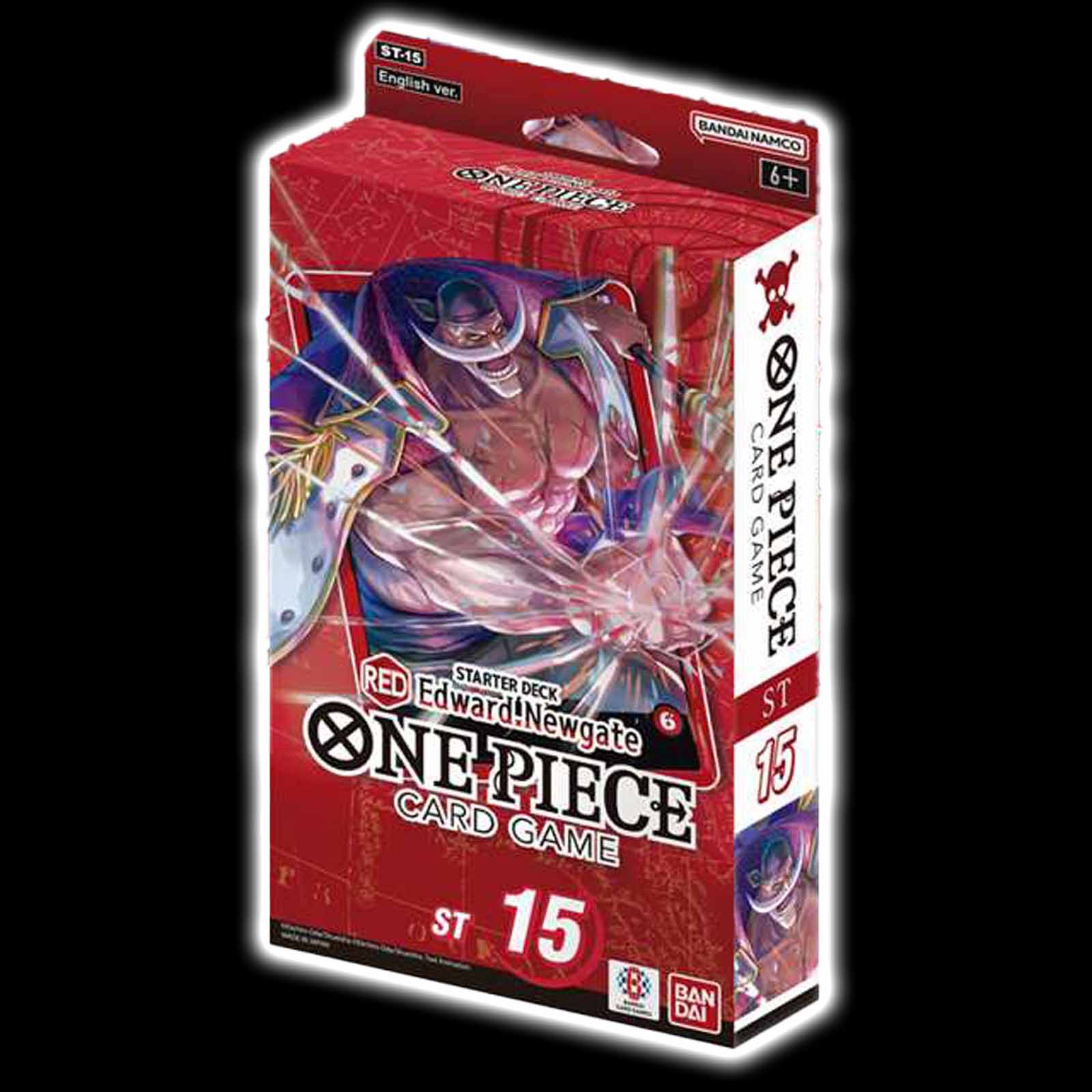 One Piece card game starter deck Japanese red Edward Newgate ST-15 - BaronCollections One Piece card game starter deck Japanese red Edward Newgate ST-15 - BaronCollections